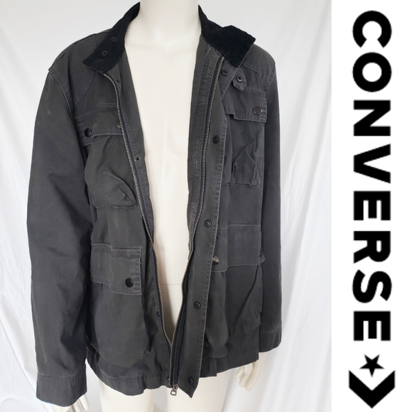 mens converse coat